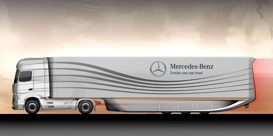  Mercedes-Benz Aero Trailer Concept 2012 года  (фото 2 из 4)